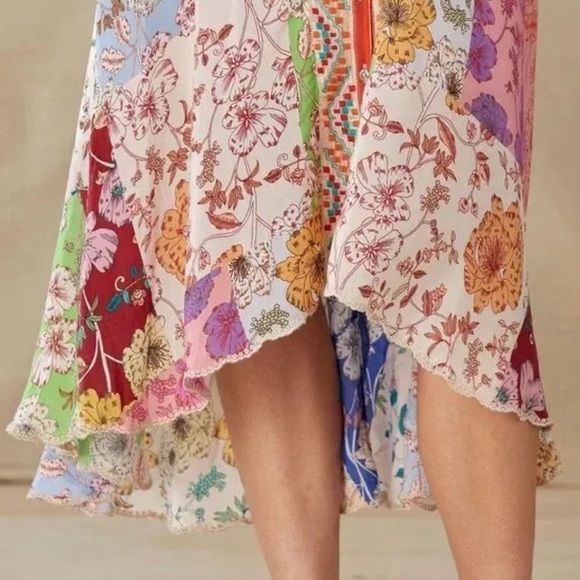 Johnny Was Cosmo Korea Dress with Slip NWT - Picture 4 of 11